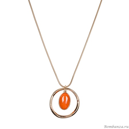 Колье Fiore Luna, ORANGE OPAL